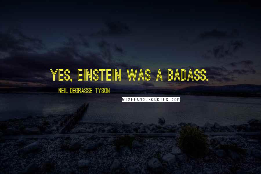 Neil DeGrasse Tyson Quotes: Yes, Einstein was a badass.