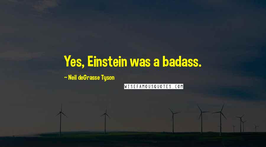 Neil DeGrasse Tyson Quotes: Yes, Einstein was a badass.