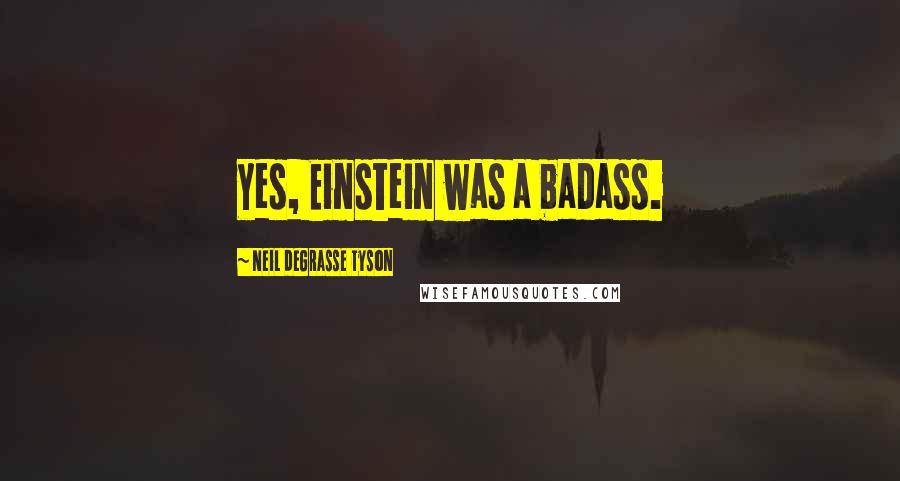 Neil DeGrasse Tyson Quotes: Yes, Einstein was a badass.