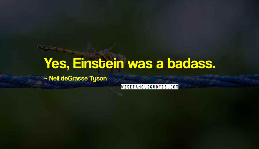 Neil DeGrasse Tyson Quotes: Yes, Einstein was a badass.