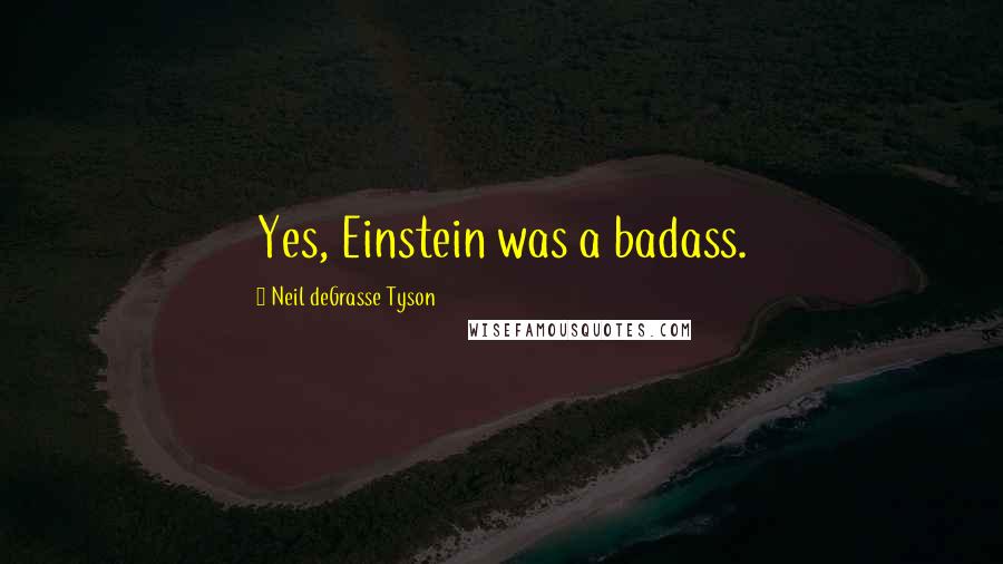 Neil DeGrasse Tyson Quotes: Yes, Einstein was a badass.