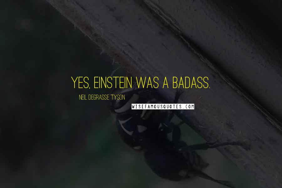 Neil DeGrasse Tyson Quotes: Yes, Einstein was a badass.