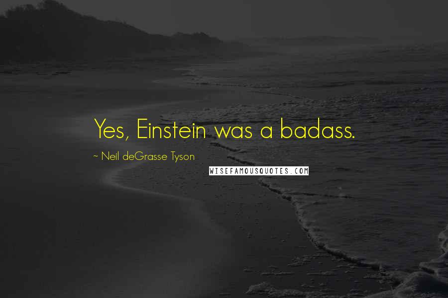 Neil DeGrasse Tyson Quotes: Yes, Einstein was a badass.