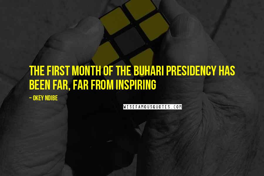 Okey Ndibe Quotes: The First Month of the Buhari Presidency has been far, far from inspiring