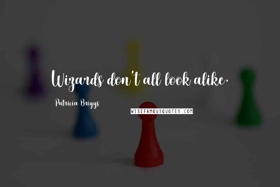 Patricia Briggs Quotes: Wizards don't all look alike.