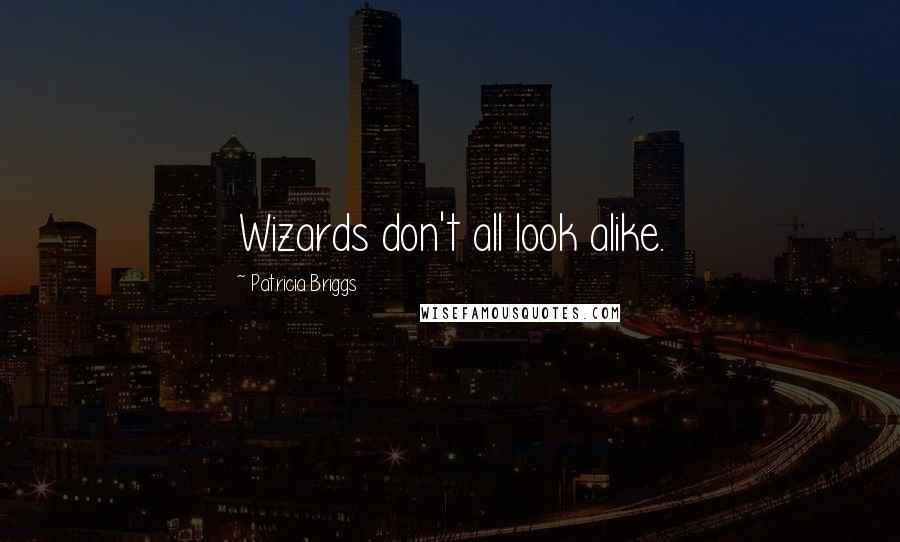 Patricia Briggs Quotes: Wizards don't all look alike.
