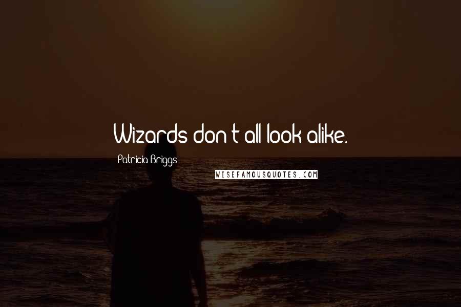 Patricia Briggs Quotes: Wizards don't all look alike.