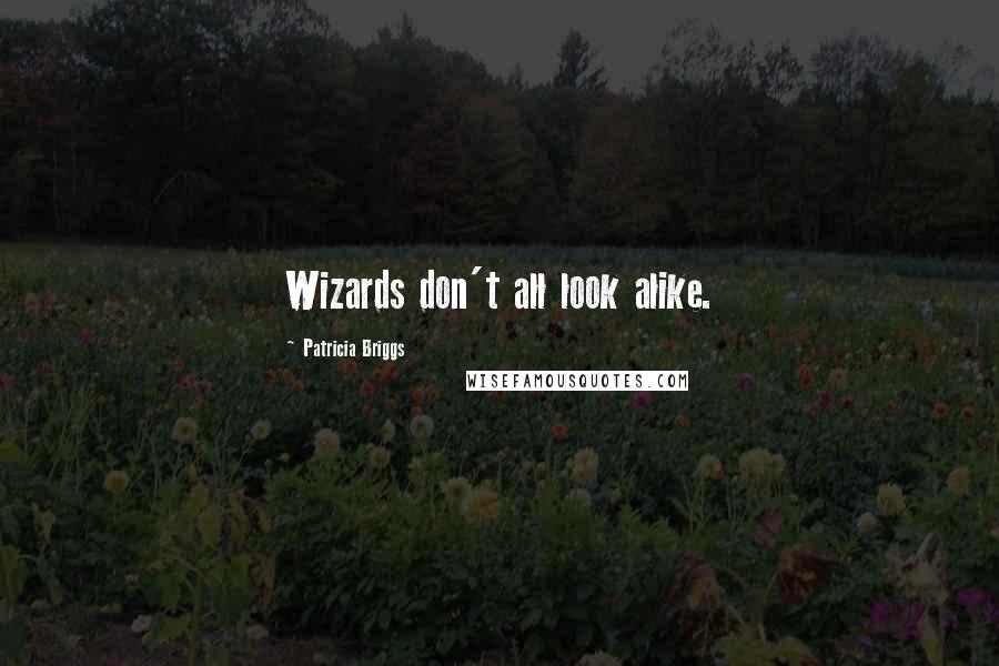 Patricia Briggs Quotes: Wizards don't all look alike.