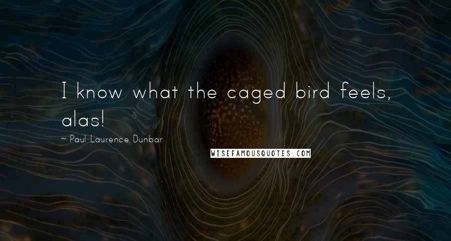 Paul Laurence Dunbar Quotes: I know what the caged bird feels, alas!