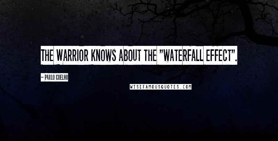 Paulo Coelho Quotes: The Warrior knows about the "waterfall effect".
