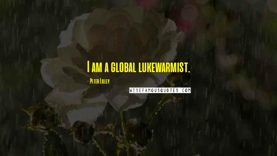 Peter Lilley Quotes: I am a global lukewarmist.