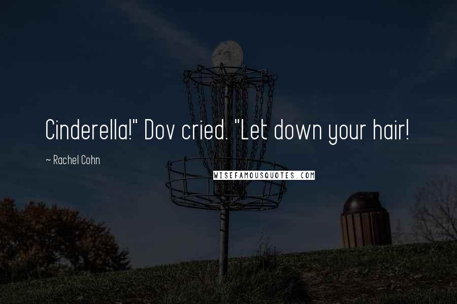 Rachel Cohn Quotes: Cinderella!" Dov cried. "Let down your hair!