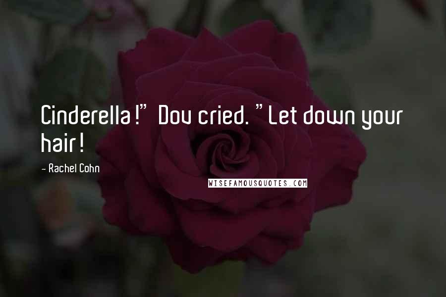 Rachel Cohn Quotes: Cinderella!" Dov cried. "Let down your hair!