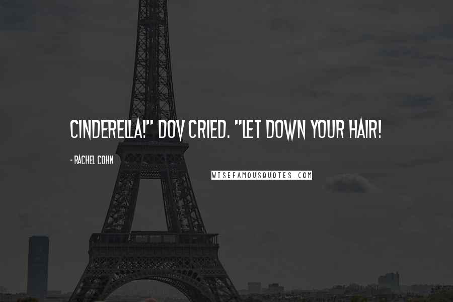 Rachel Cohn Quotes: Cinderella!" Dov cried. "Let down your hair!