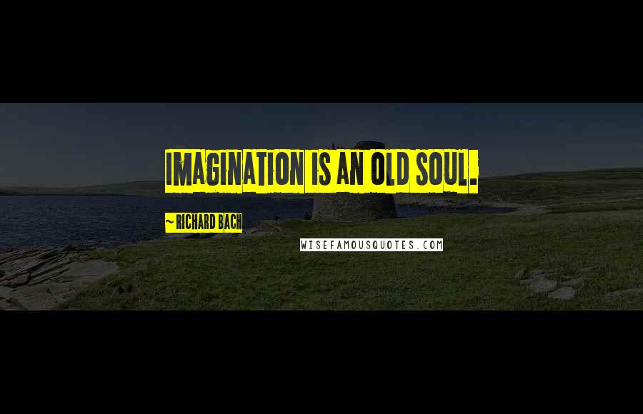 Richard Bach Quotes: Imagination is an old soul.