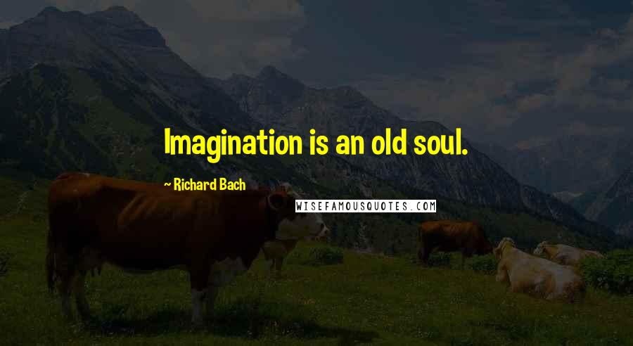 Richard Bach Quotes: Imagination is an old soul.