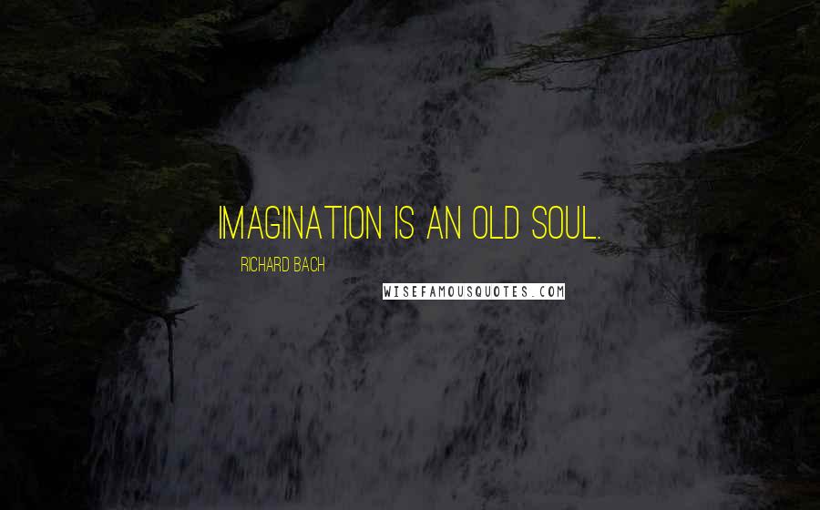 Richard Bach Quotes: Imagination is an old soul.
