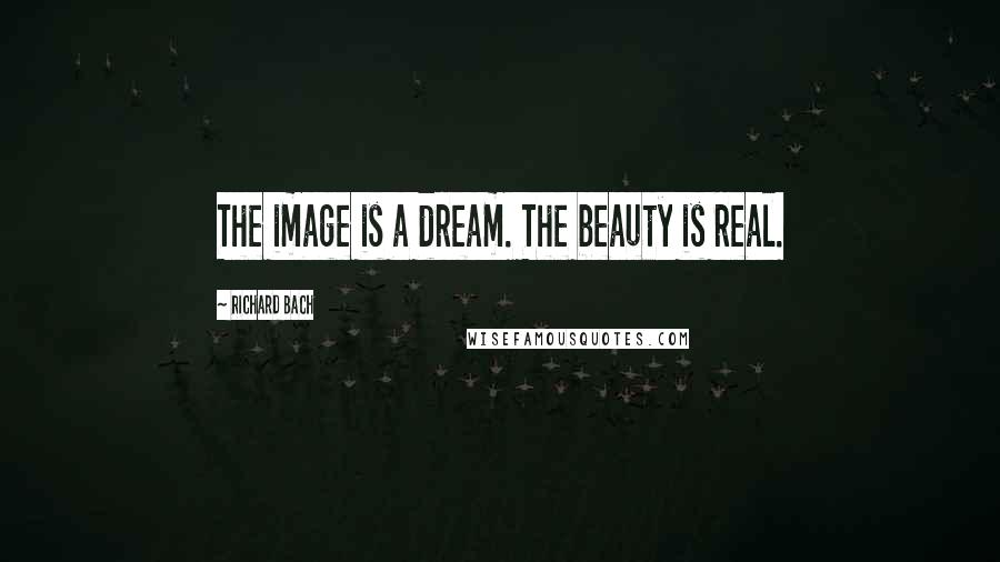 Richard Bach Quotes: The image is a dream. The beauty is real.