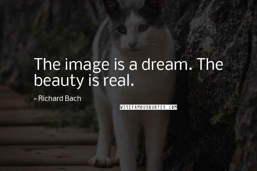 Richard Bach Quotes: The image is a dream. The beauty is real.