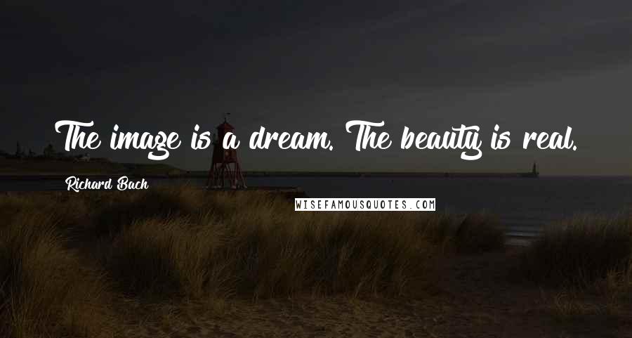 Richard Bach Quotes: The image is a dream. The beauty is real.