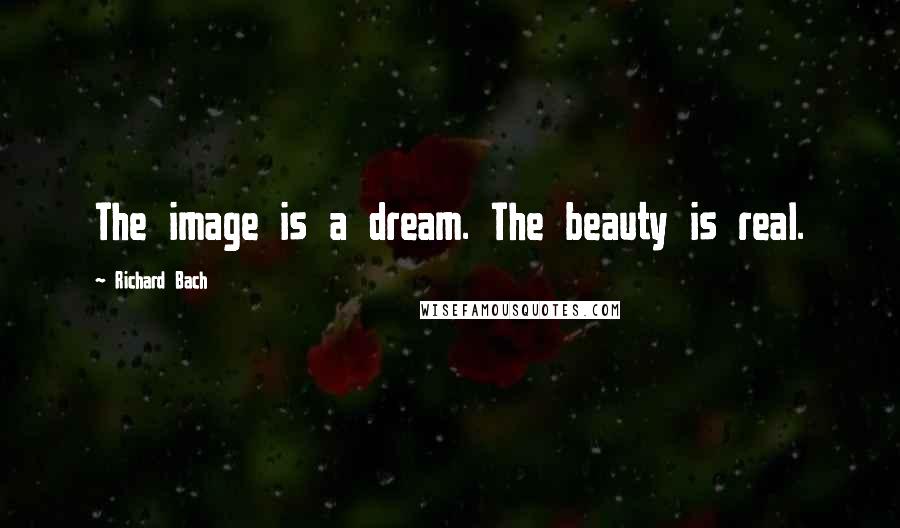 Richard Bach Quotes: The image is a dream. The beauty is real.