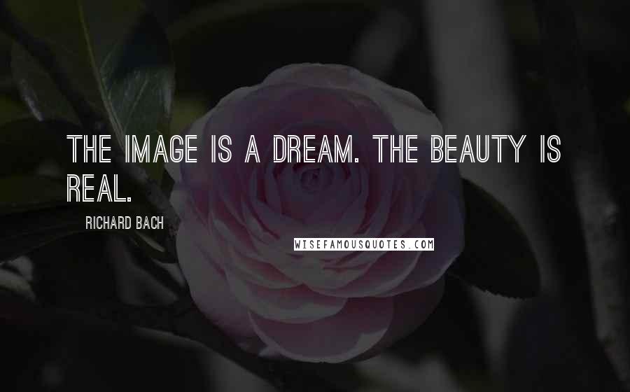 Richard Bach Quotes: The image is a dream. The beauty is real.