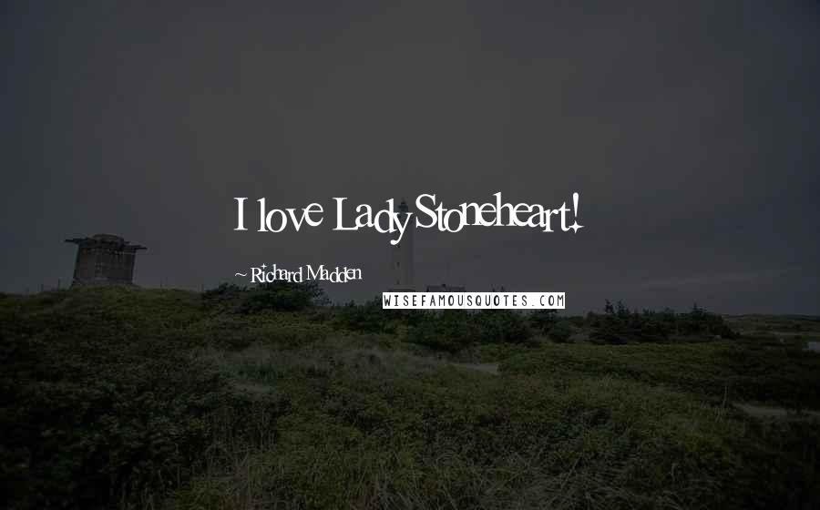 Richard Madden Quotes: I love Lady Stoneheart!