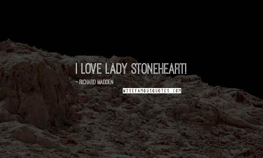 Richard Madden Quotes: I love Lady Stoneheart!