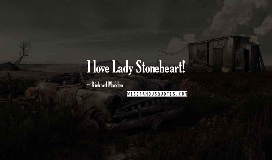 Richard Madden Quotes: I love Lady Stoneheart!