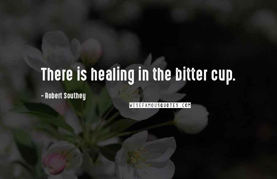 Robert Southey Quotes: There is healing in the bitter cup.