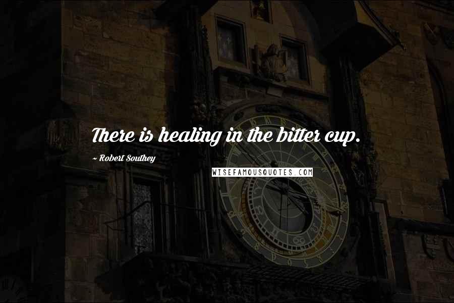 Robert Southey Quotes: There is healing in the bitter cup.