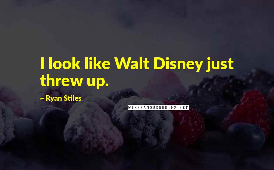 Ryan Stiles Quotes: I look like Walt Disney just threw up.
