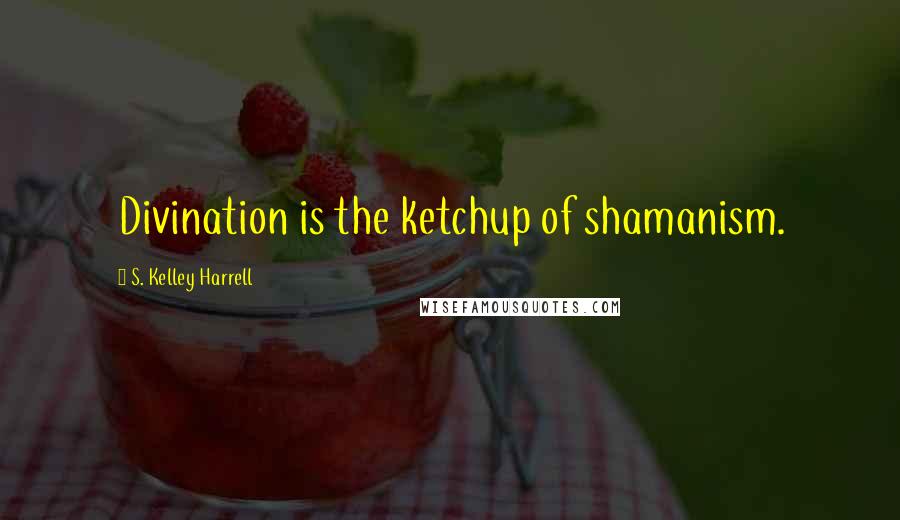 S. Kelley Harrell Quotes: Divination is the ketchup of shamanism.