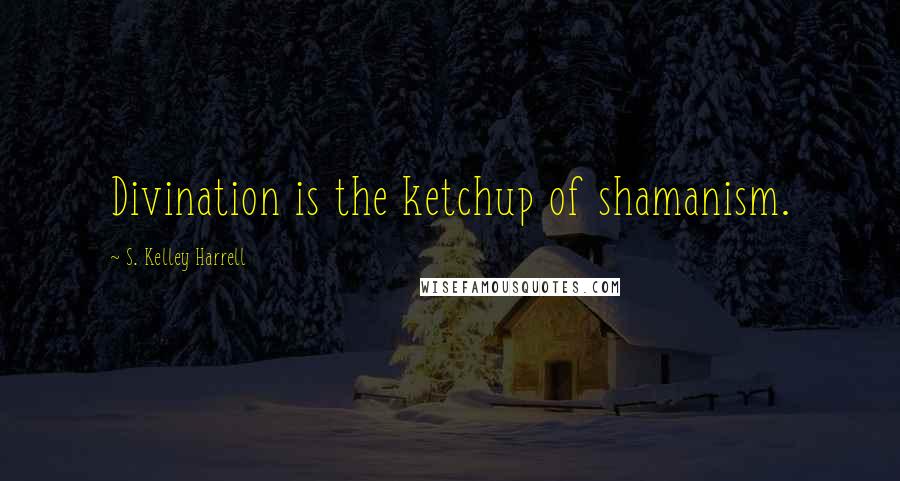 S. Kelley Harrell Quotes: Divination is the ketchup of shamanism.