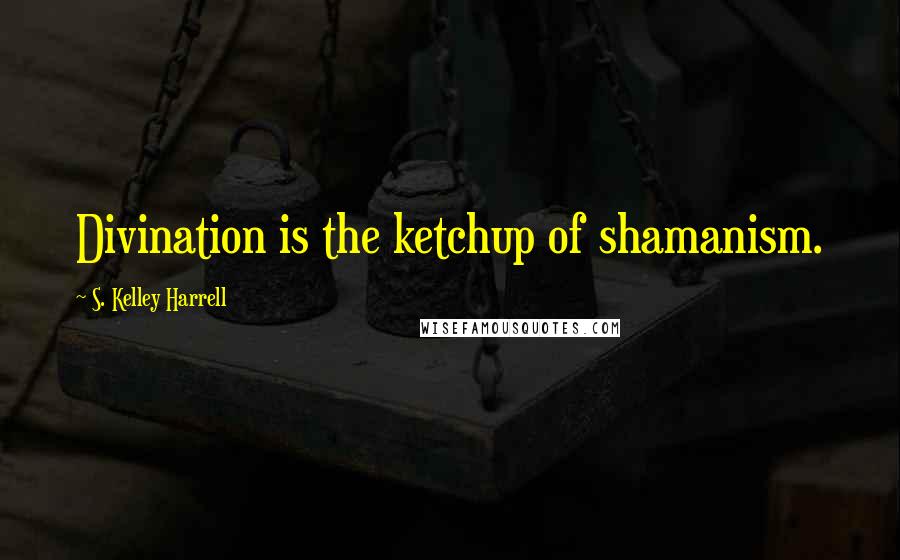 S. Kelley Harrell Quotes: Divination is the ketchup of shamanism.