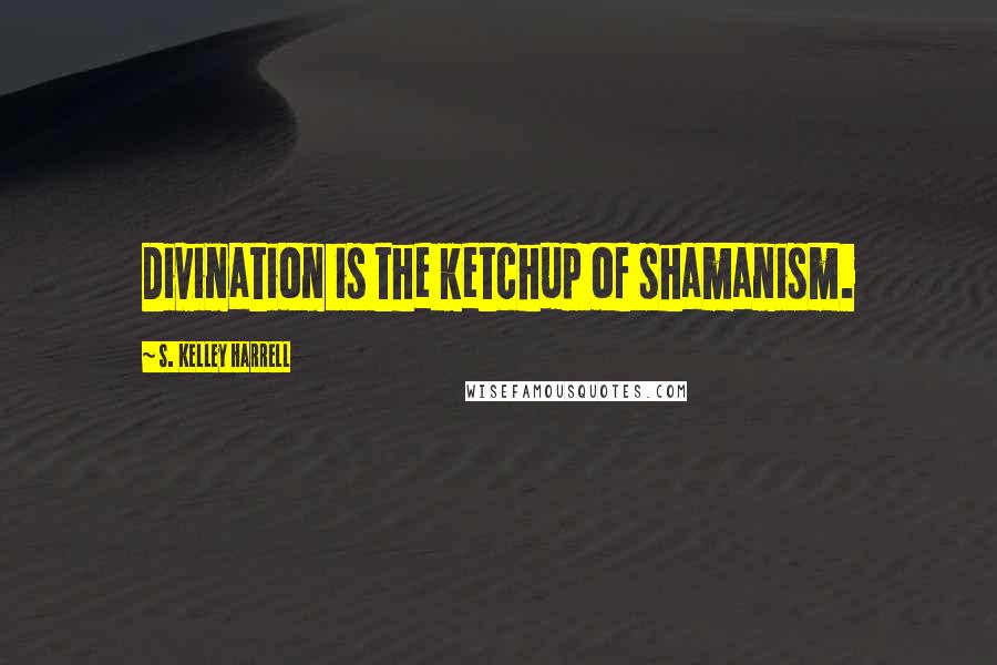 S. Kelley Harrell Quotes: Divination is the ketchup of shamanism.