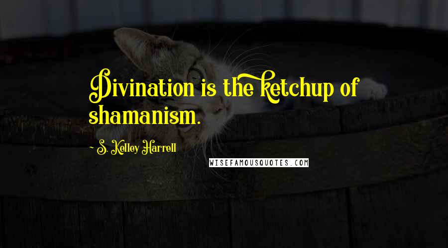 S. Kelley Harrell Quotes: Divination is the ketchup of shamanism.