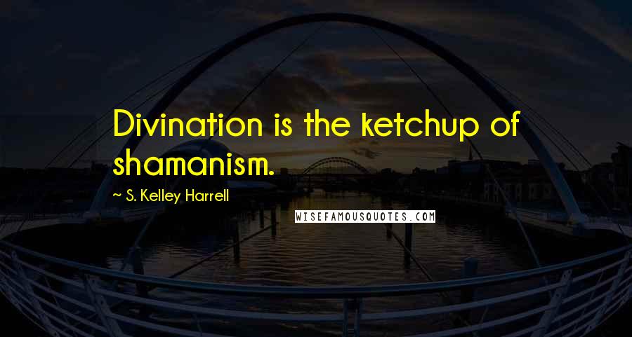 S. Kelley Harrell Quotes: Divination is the ketchup of shamanism.