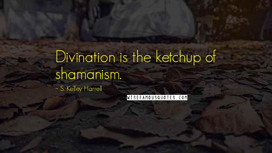 S. Kelley Harrell Quotes: Divination is the ketchup of shamanism.