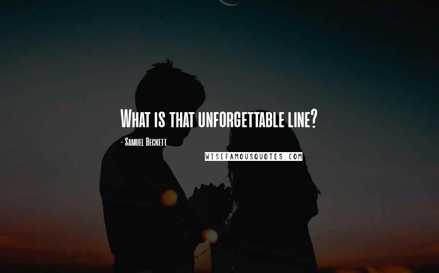 Samuel Beckett Quotes: What is that unforgettable line?