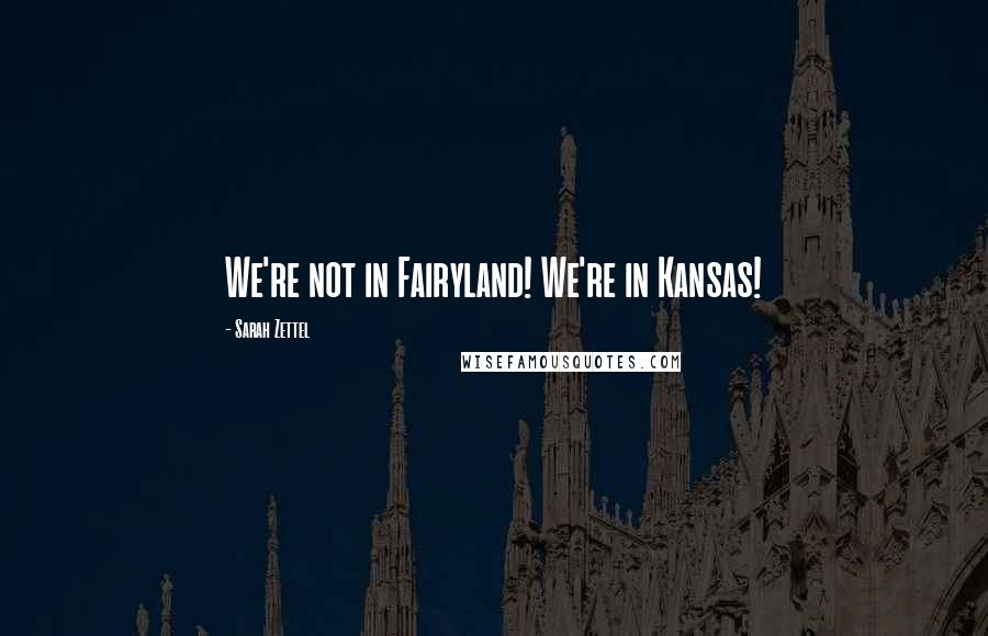 Sarah Zettel Quotes: We're not in Fairyland! We're in Kansas!