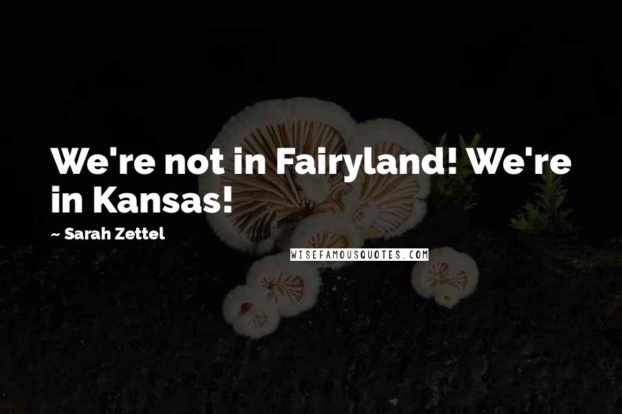 Sarah Zettel Quotes: We're not in Fairyland! We're in Kansas!