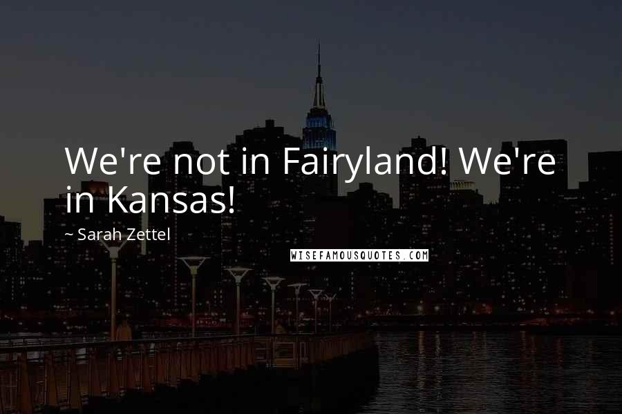 Sarah Zettel Quotes: We're not in Fairyland! We're in Kansas!