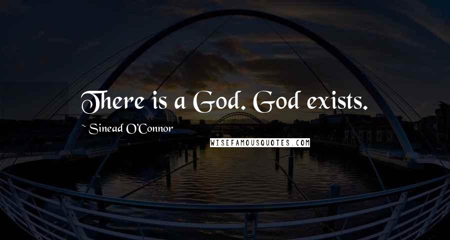 Sinead O'Connor Quotes: There is a God. God exists.