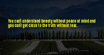 Beauty Of Nature And Peace Quotes
