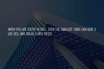 Broken In Pieces Quotes