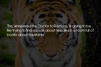 Doctor Who Book Quotes