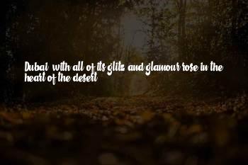 Dubai Desert Quotes