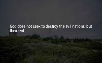 Evil Does Quotes