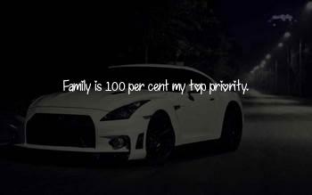 Family Top Priority Quotes